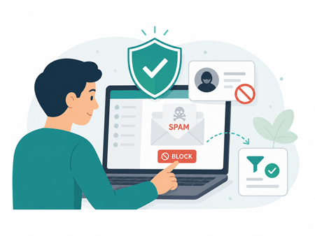 como protegerte del spam